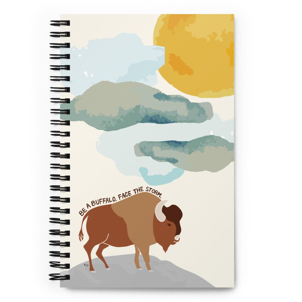 Buffalo spiral notebook