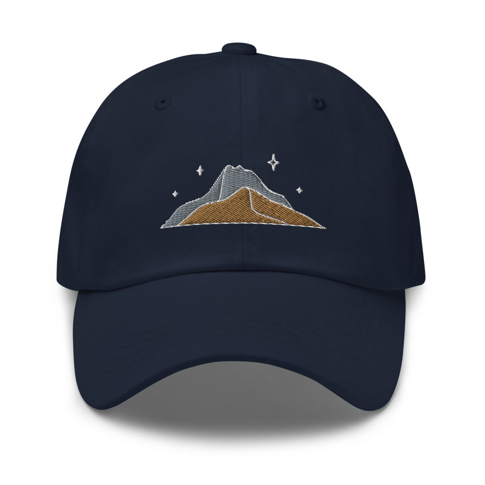 Mountains Embroidered Women's Baseball Hat