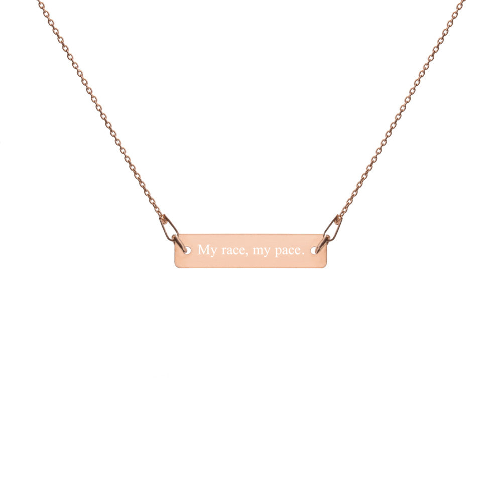 My Race, My Pace Women's Necklace