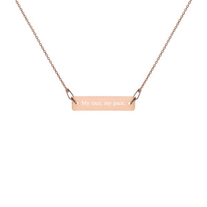 My Race, My Pace Women's Necklace