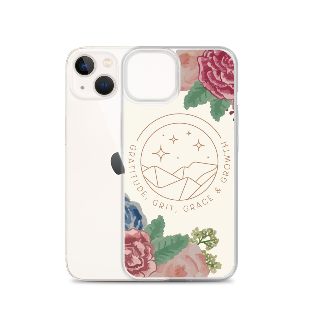 Floral 4 Gs watercolor iPhone case