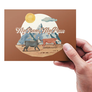 My Race, My Pace Postcard