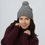 Load image into Gallery viewer, Climb womens heather grey beanie
