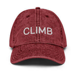 Climb Women's Embroidered Baseball Hat