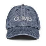 Load image into Gallery viewer, Climb Women&#39;s Embroidered Baseball Hat
