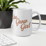 Load image into Gallery viewer, you grow girl coffee mug
